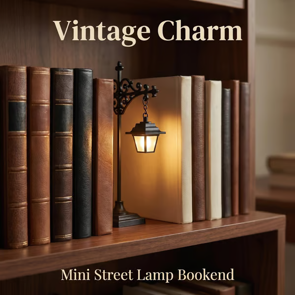 🔥 Last Day 50% OFF | 📚 Cozy Library Lantern – Add Magical Warmth to Your Bookshelf ✨