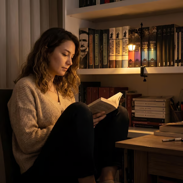 🔥 Last Day 50% OFF | 📚 Cozy Library Lantern – Add Magical Warmth to Your Bookshelf ✨