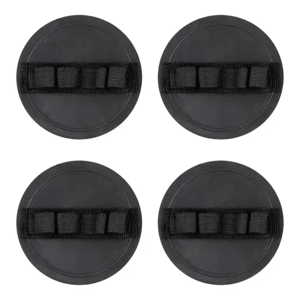 🧽 4-Pack Soft Rubber Shower Scrubber – Gentle Yet Effective, Exfoliates & Cleanses All Skin Types