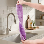 💧 Silicone Sink Splash Guard – 20"+ Water Barrier for Kitchen Faucet, Keeps Countertops Dry & Clean