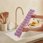 💧 Silicone Sink Splash Guard – 20"+ Water Barrier for Kitchen Faucet, Keeps Countertops Dry & Clean