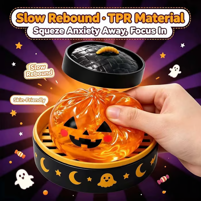 🔥Last Day 49% OFF🔥Halloween Mystery Dumpling Squeeze Toy Set