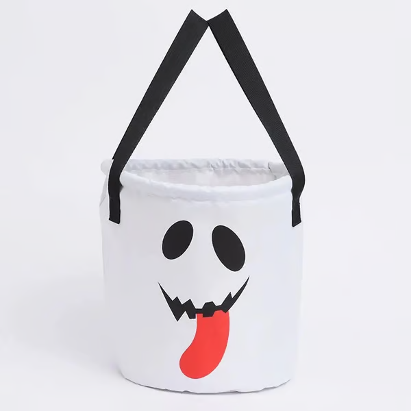 💥LAST DAY SALE 49% OFF💥 Halloween Candy Bucket with LED Lights Trick or Treat Bags for Kids and Adults Halloween Basket