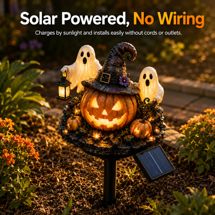 🎃Solar Halloween Pumpkin Garden Light