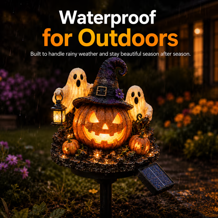 🎃Solar Halloween Pumpkin Garden Light