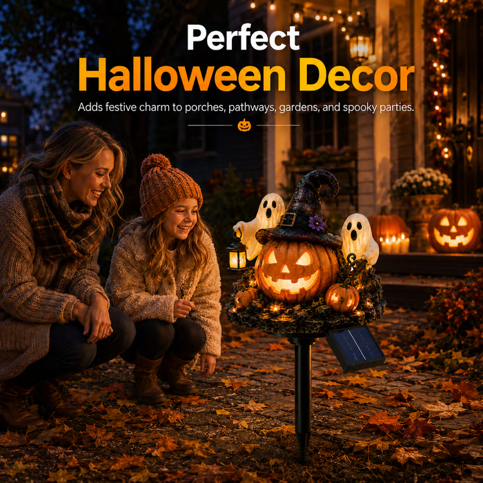 🎃Solar Halloween Pumpkin Garden Light
