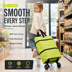 🛒 Portable Foldable Shopping Cart