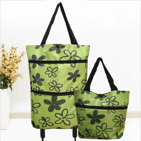 🛒 Portable Foldable Shopping Cart