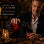 🔥Last Day 49% OFF - 🦇🍺Gothic Vampire Castle Whisky Decanter & Tumbler