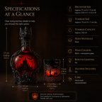 🔥Last Day 49% OFF - 🦇🍺Gothic Vampire Castle Whisky Decanter & Tumbler
