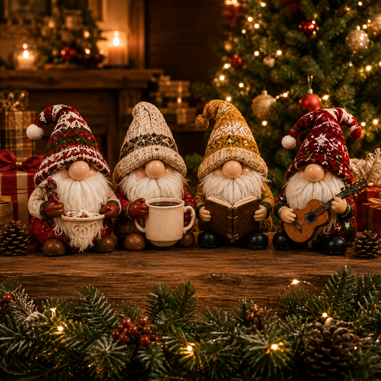🎁🎄 Adorable Christmas Gnome Ornament Collection ❤️