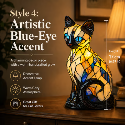 🎁Last Day 49% OFF - 😽Handmade Cat Lamp
